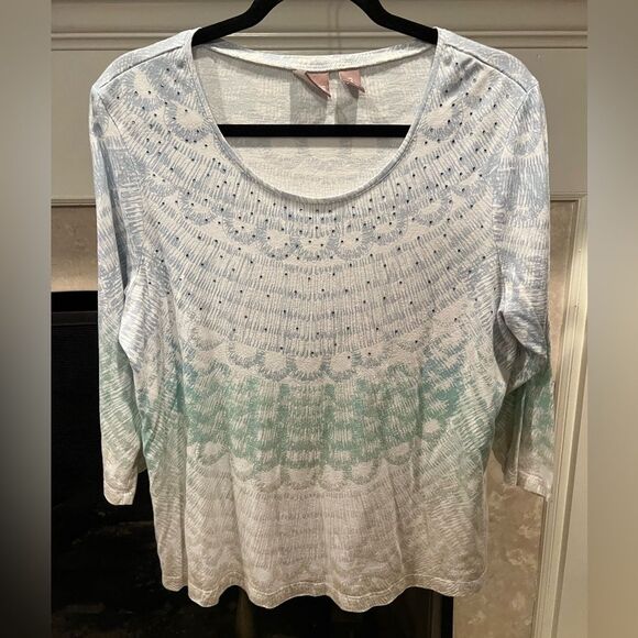 Chico’s top size large - Picture 1 of 4